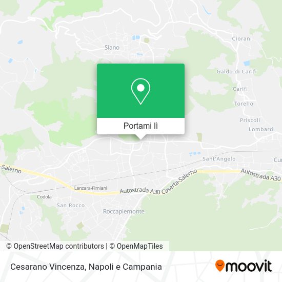Mappa Cesarano Vincenza
