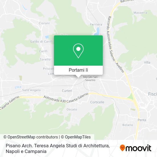 Mappa Pisano Arch. Teresa Angela Studi di Architettura