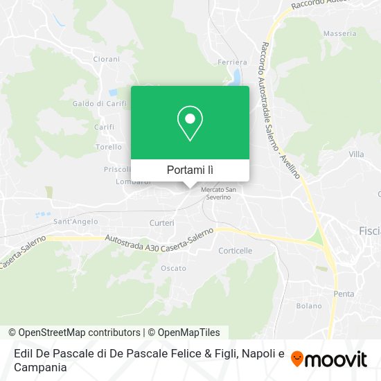 Mappa Edil De Pascale di De Pascale Felice & Figli