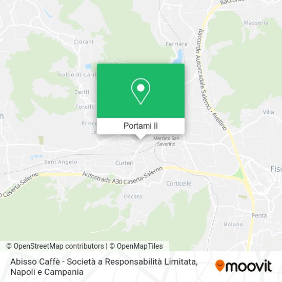 Mappa Abisso Caffè - Società a Responsabilità Limitata