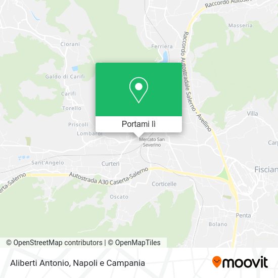 Mappa Aliberti Antonio