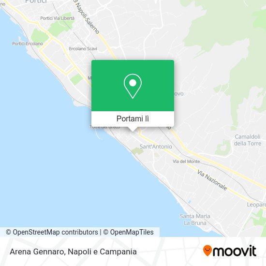 Mappa Arena Gennaro