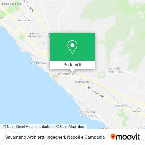 Mappa Savastano Architetti Ingegneri