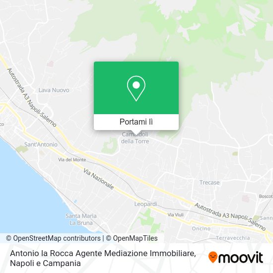 Mappa Antonio la Rocca Agente Mediazione Immobiliare