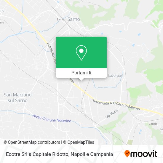 Mappa Ecotre Srl a Capitale Ridotto
