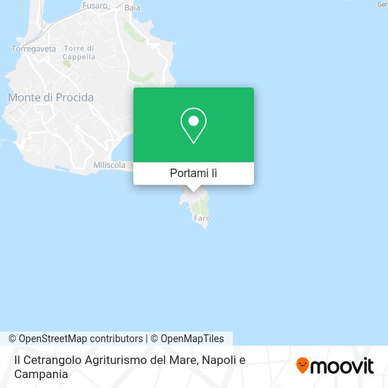 Mappa Il Cetrangolo Agriturismo del Mare