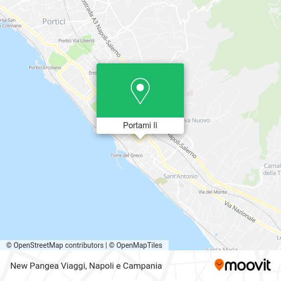 Mappa New Pangea Viaggi