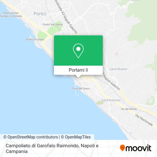 Mappa Campolieto di Garofalo Raimondo