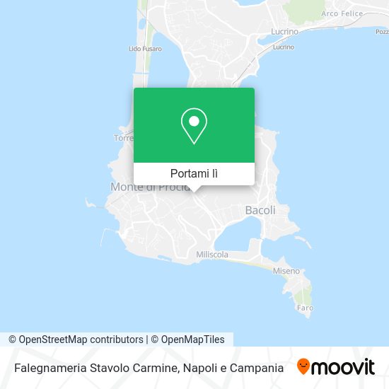 Mappa Falegnameria Stavolo Carmine