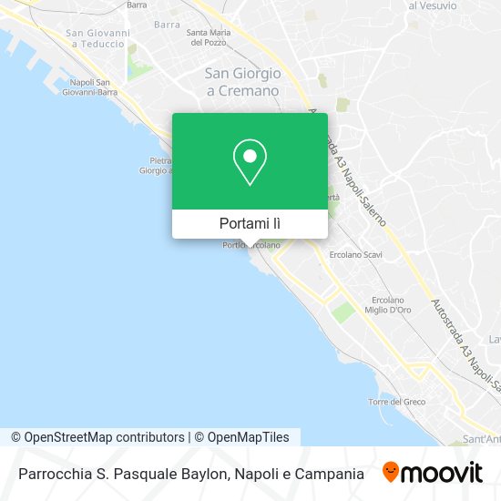 Mappa Parrocchia S. Pasquale Baylon