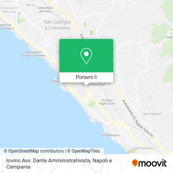 Mappa Iovino Avv. Dante Amministrativista
