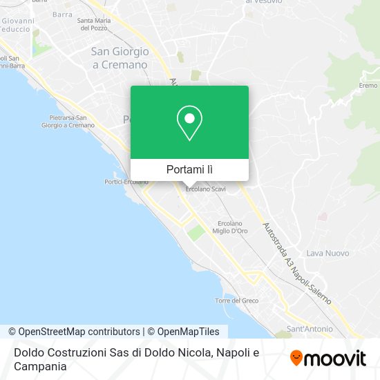 Mappa Doldo Costruzioni Sas di Doldo Nicola