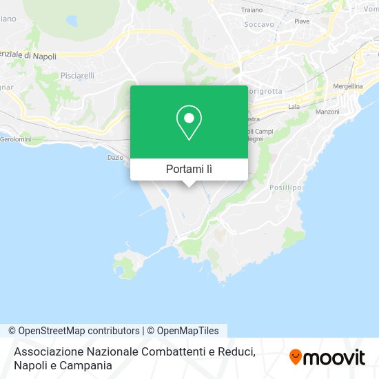 Mappa Associazione Nazionale Combattenti e Reduci