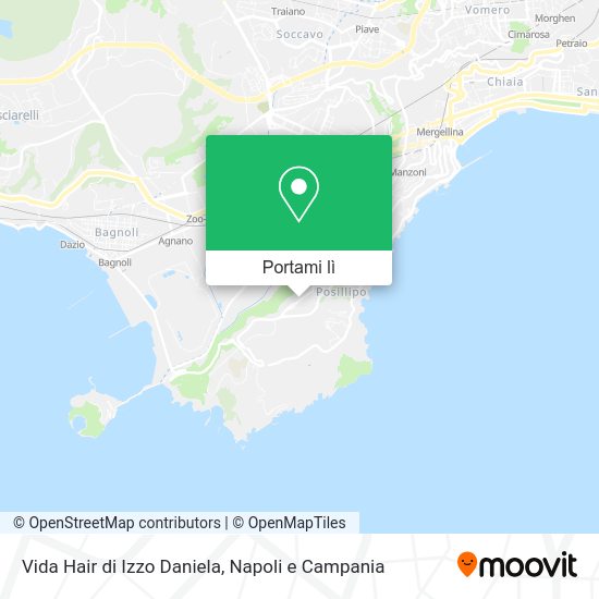 Mappa Vida Hair di Izzo Daniela