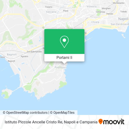 Mappa Istituto Piccole Ancelle Cristo Re