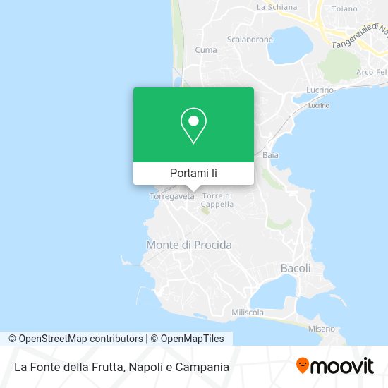 Mappa La Fonte della Frutta