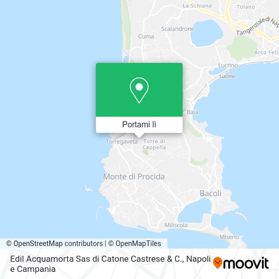 Mappa Edil Acquamorta Sas di Catone Castrese & C.