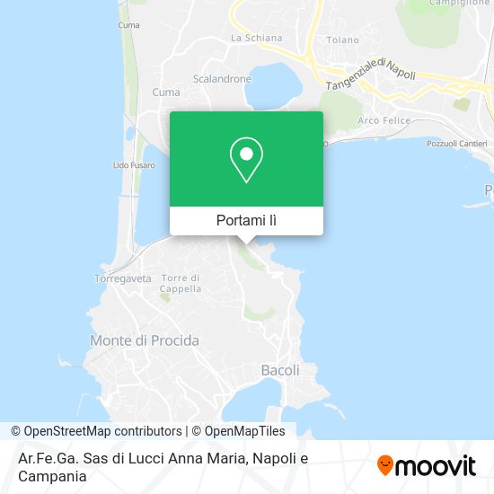 Mappa Ar.Fe.Ga. Sas di Lucci Anna Maria