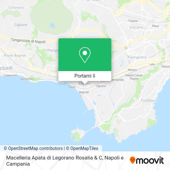 Mappa Macelleria Apata di Legorano Rosalia & C