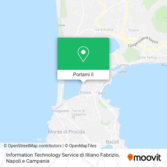 Mappa Information Technology Service di Illiano Fabrizio