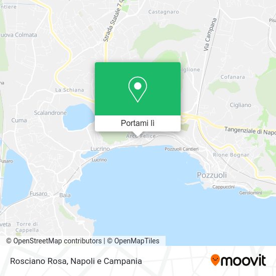 Mappa Rosciano Rosa