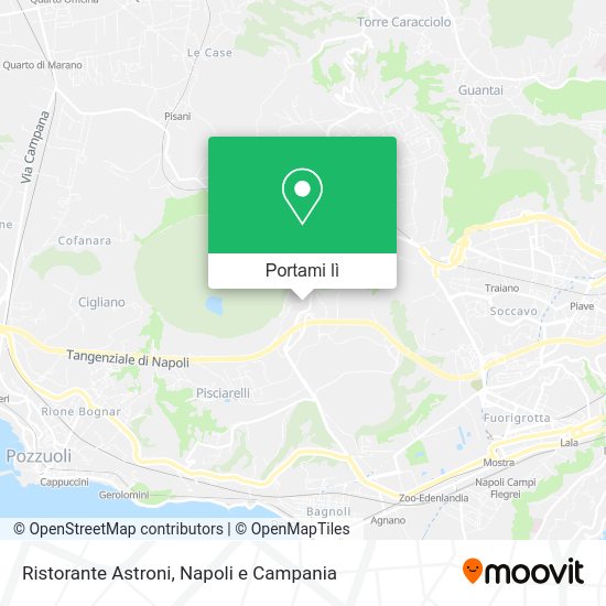 Mappa Ristorante Astroni