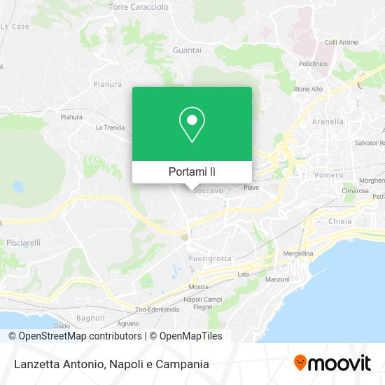Mappa Lanzetta Antonio