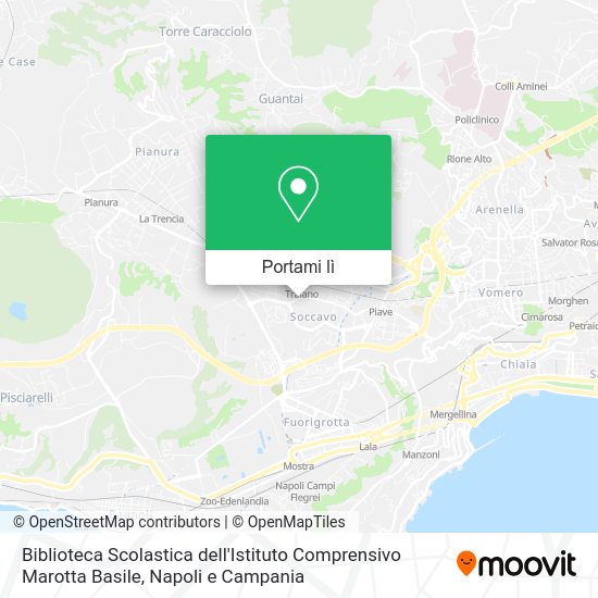 Mappa Biblioteca Scolastica dell'Istituto Comprensivo Marotta Basile