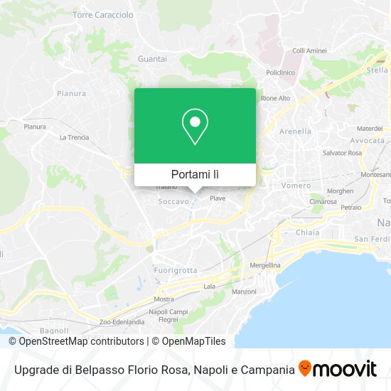 Mappa Upgrade di Belpasso Florio Rosa
