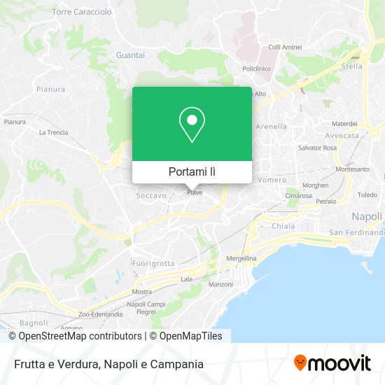 Mappa Frutta e Verdura