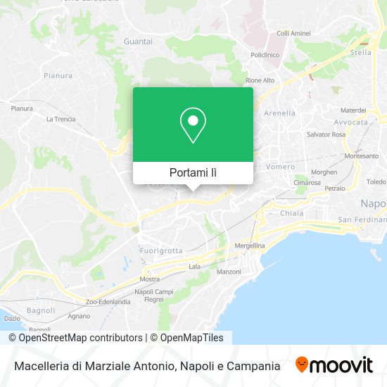 Mappa Macelleria di Marziale Antonio