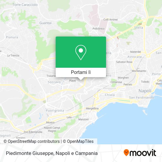 Mappa Piedimonte Giuseppe