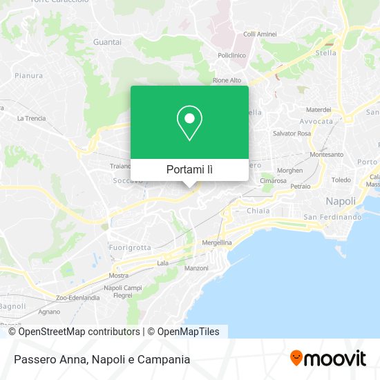 Mappa Passero Anna