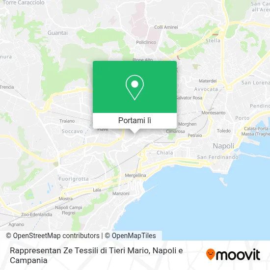 Mappa Rappresentan Ze Tessili di Tieri Mario