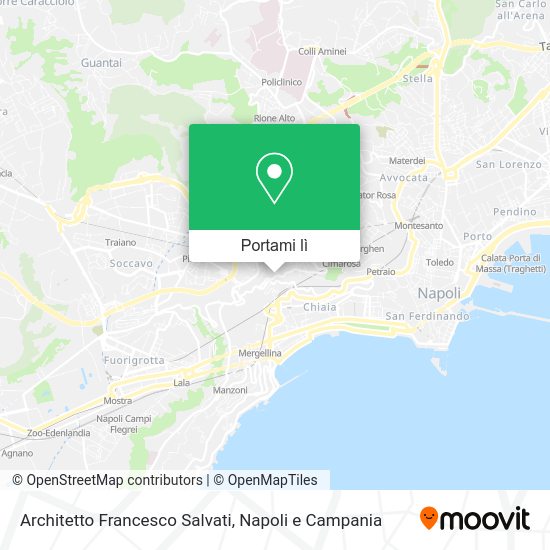 Mappa Architetto Francesco Salvati