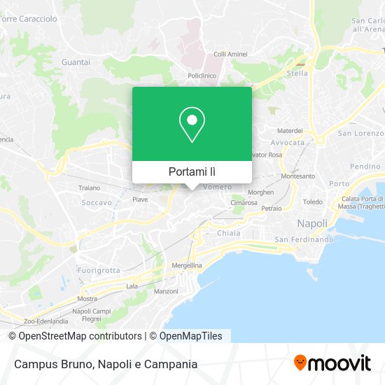 Mappa Campus Bruno