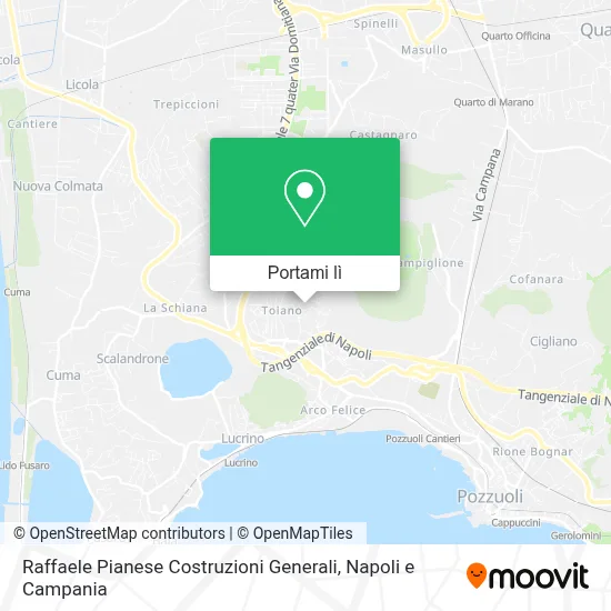 Mappa Raffaele Pianese Costruzioni Generali