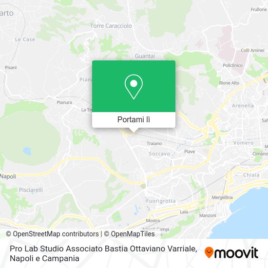 Mappa Pro Lab Studio Associato Bastia Ottaviano Varriale
