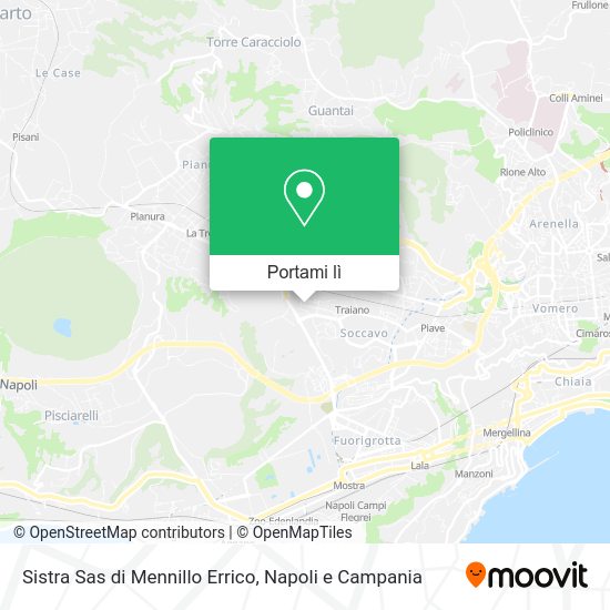 Mappa Sistra Sas di Mennillo Errico