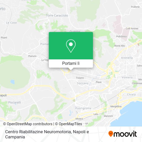 Mappa Centro Riabilitazine Neuromotoria