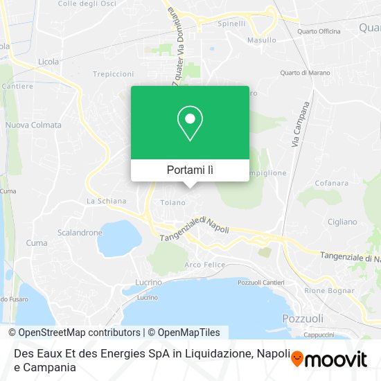 Mappa Des Eaux Et des Energies SpA in Liquidazione