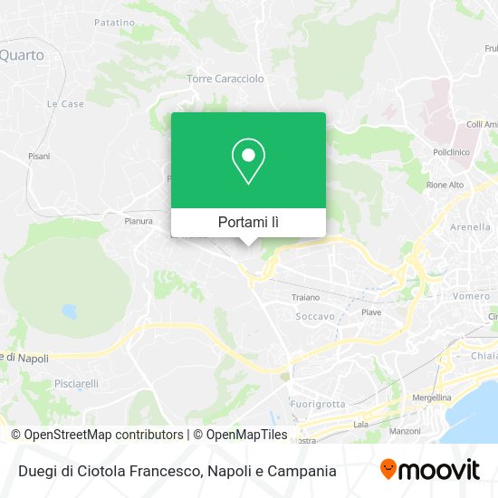 Mappa Duegi di Ciotola Francesco