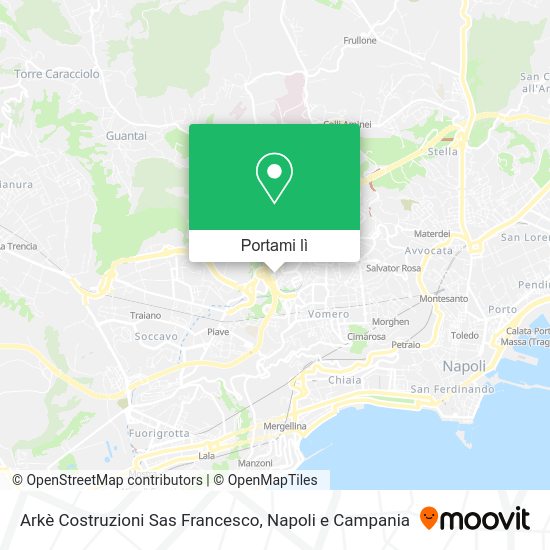 Mappa Arkè Costruzioni Sas Francesco