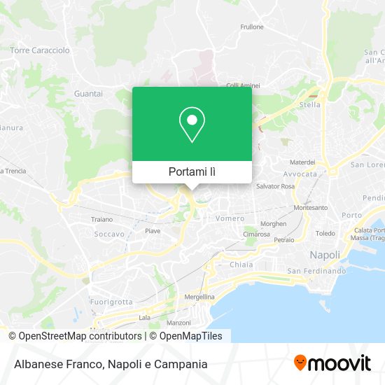 Mappa Albanese Franco