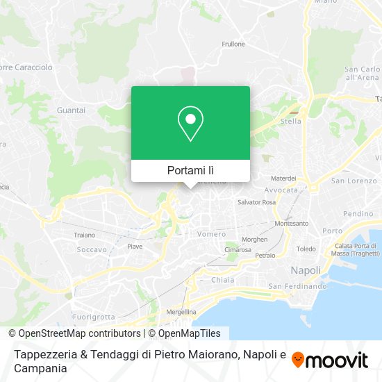 Mappa Tappezzeria & Tendaggi di Pietro Maiorano