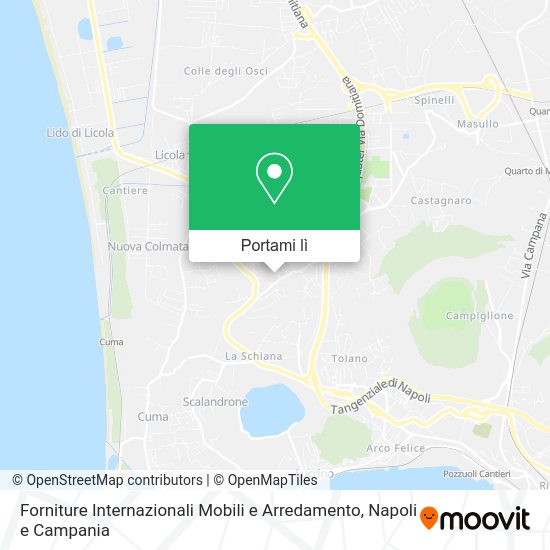 Mappa Forniture Internazionali Mobili e Arredamento