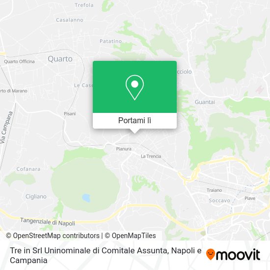 Mappa Tre in Srl Uninominale di Comitale Assunta