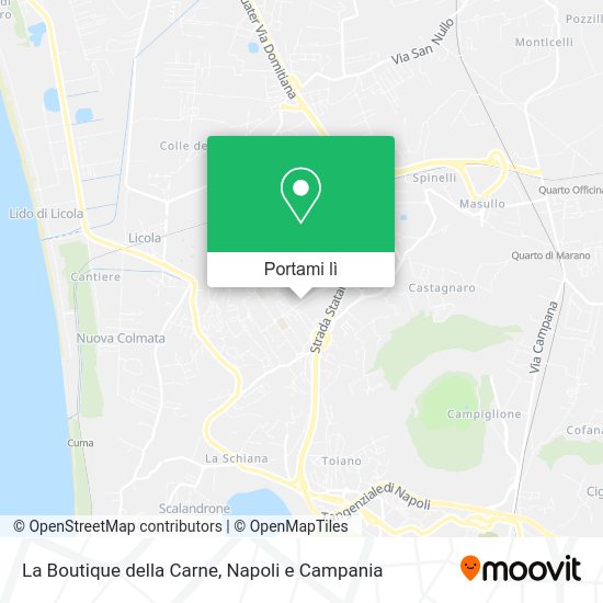 Mappa La Boutique della Carne