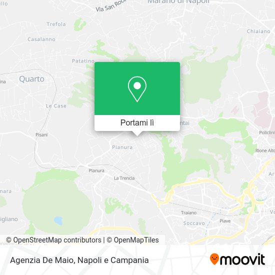 Mappa Agenzia De Maio