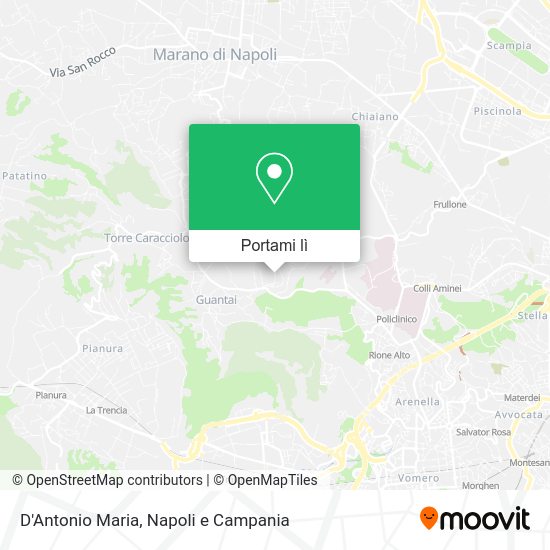 Mappa D'Antonio Maria